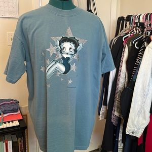 Blue/Grey Betty Boop T-shirt
